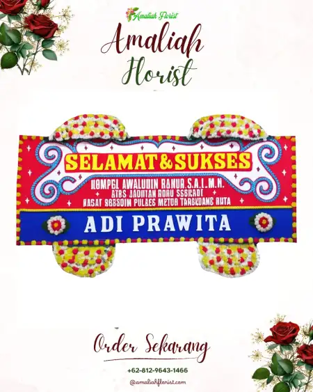 Papan Bunga Ucapan Selamat Ciduwet